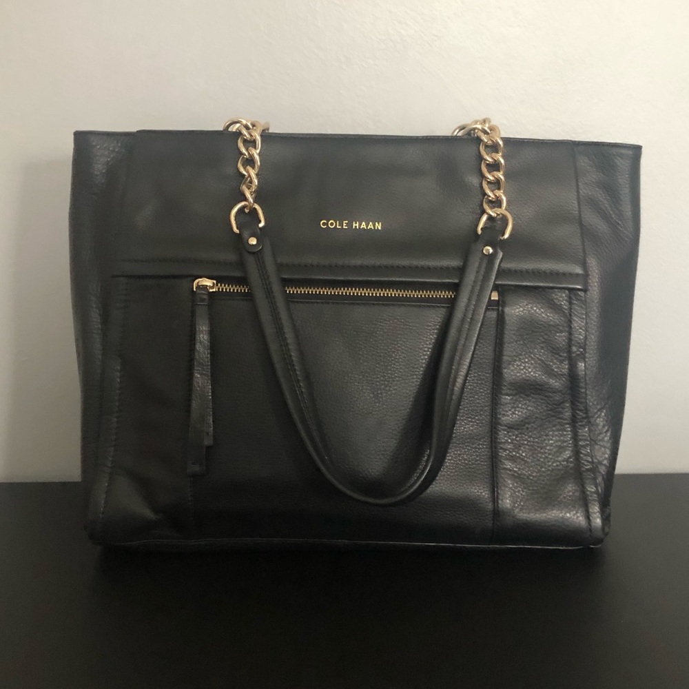 Cole Haan Black Tote/Shoulder Bag